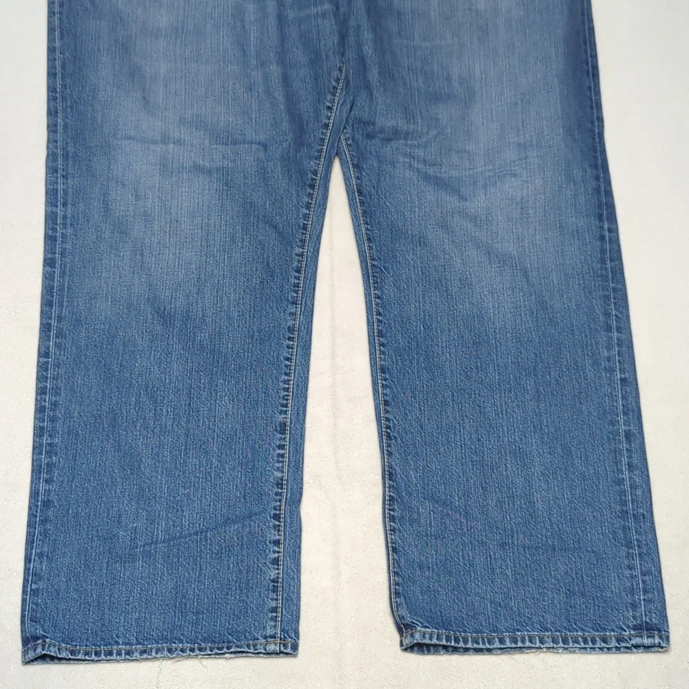 Polo Ralph Lauren Authentic Dungarees Medium Blue Mens Jeans Size 48 - Picture 4 of 8